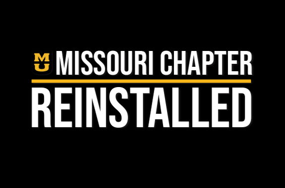 Image for Missouri Chapter Reinstallation